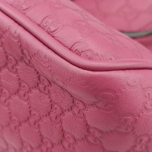 Pre-owned Gucci Bree Microguccissima Purple Leather 353121 shoulderbag | stylenewstar