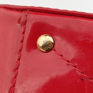 Secondhand Louis Vuitton PASADENA CERISE Vernis M90944 shoulderbag | stylenewstar