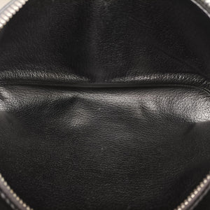 Secondhand Hermes Chiquita 90 Black Evergrain Leather bum bag/waist bag | stylenewstar