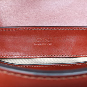 Pre-owned Chloe Chloe C Brown Leather × Suede bum bag/waist bag | stylenewstar