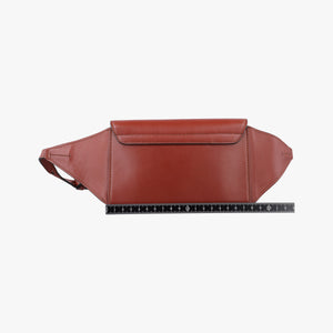 Pre-owned Chloe Chloe C Brown Leather × Suede bum bag/waist bag | stylenewstar