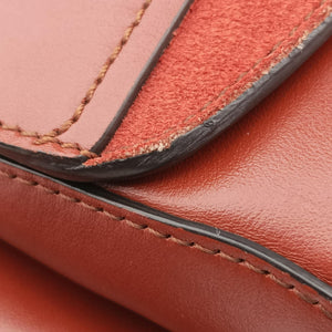 Pre-owned Chloe Chloe C Brown Leather × Suede bum bag/waist bag | stylenewstar