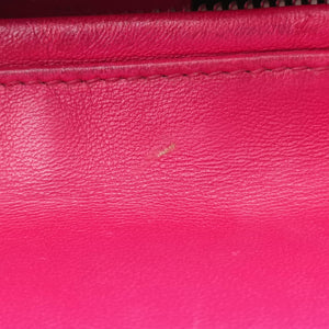 Pre-owned Christian Dior Lady Dior Rose lambskin handbag | stylenewstar