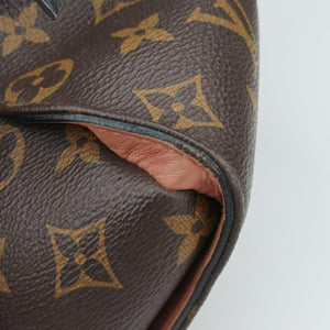 Vintage Louis Vuitton TUILERIES tote Brown×Coquelicot Monogram Canvas×calf leather M43795 shoulderbag | stylenewstar