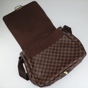 Pre-owned Louis Vuitton Bastille Messenger EBENE Damier Canvas N45258 shoulderbag | stylenewstar