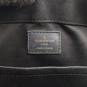 Pre-owned Louis Vuitton SANTA MONICA EBENE×Noir Damier Canvas N40189 shoulderbag | stylenewstar