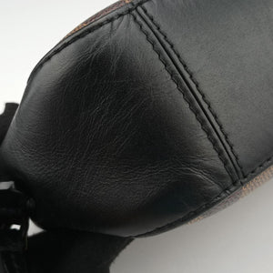 Pre-owned Louis Vuitton SANTA MONICA EBENE×Noir Damier Canvas N40189 shoulderbag | stylenewstar