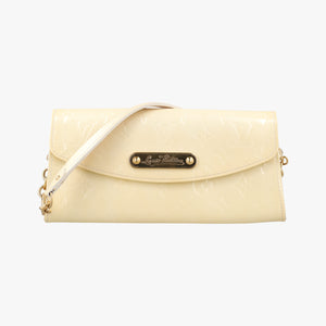 Pre-owned Louis Vuitton Sunset Boulevard Perle Vernis M93543 shoulderbag | stylenewstar