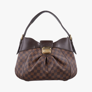 Pre-owned Louis Vuitton SISTINA MM EBENE Damier Canvas N41541 shoulderbag | stylenewstar