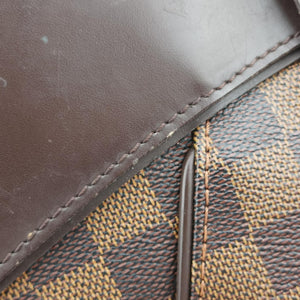 Pre-owned Louis Vuitton SISTINA MM EBENE Damier Canvas N41541 shoulderbag | stylenewstar