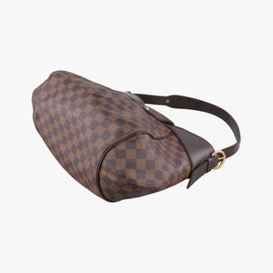 Pre-owned Louis Vuitton SISTINA MM EBENE Damier Canvas N41541 shoulderbag | stylenewstar