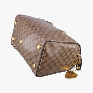 Pre-owned Gucci Babushka Multicolour PVC coated canvas 207775 handbag | stylenewstar