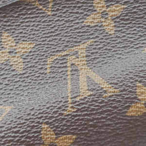 Pre-owned Louis Vuitton Portefeuille FLORE Chain brown×ROSE BALLERIN Monogram Canvas×calf leather M67405 shoulderbag | stylenewstar