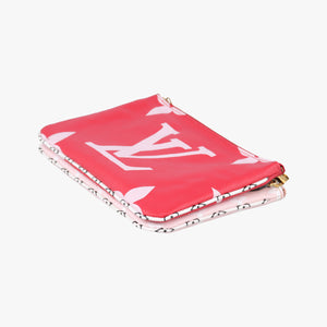 Pre-owned Louis Vuitton Pochette Double Zip ROUGE Monogram Giant M67561 shoulderbag | stylenewstar