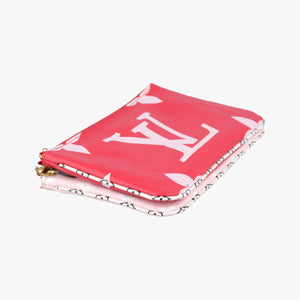 Pre-owned Louis Vuitton Pochette Double Zip ROUGE Monogram Giant M67561 shoulderbag | stylenewstar