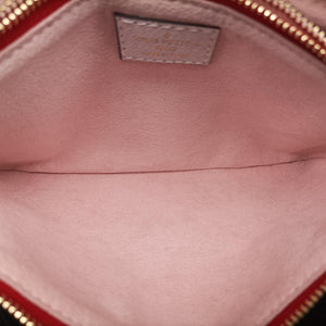 Pre-owned Louis Vuitton Pochette Double Zip ROUGE Monogram Giant M67561 shoulderbag | stylenewstar