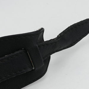 Pre-owned Gucci Marrakech Messenger Black Leather 357024 shoulderbag | stylenewstar