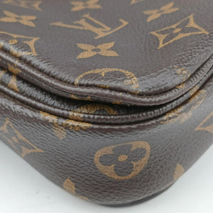 Pre-owned Louis Vuitton Pochette Metis MM Brown Monogram Canvas M44875 shoulderbag | stylenewstar