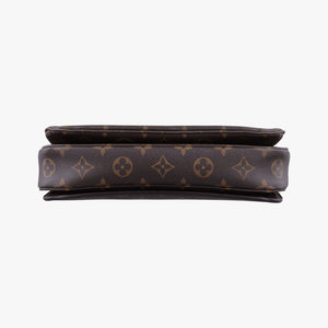 Pre-owned Louis Vuitton Pochette Metis MM Brown Monogram Canvas M44875 shoulderbag | stylenewstar