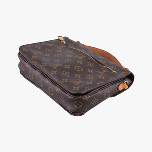 Pre-owned Louis Vuitton Pochette Metis MM Brown Monogram Canvas M44875 shoulderbag | stylenewstar