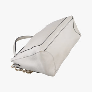 Pre-owned Chloe FAYE DAY Grey Leather shoulderbag | stylenewstar