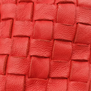 Pre-owned Bottega Veneta Intrecciato Orange lambskin handbag | stylenewstar