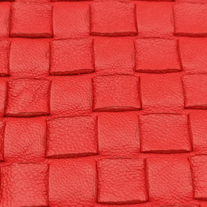 Pre-owned Bottega Veneta Intrecciato Orange lambskin handbag | stylenewstar