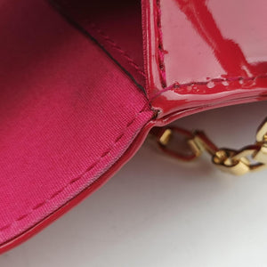 Pre-owned Louis Vuitton Clutch Ana pomme d'amour Vernis M90095 shoulderbag | stylenewstar