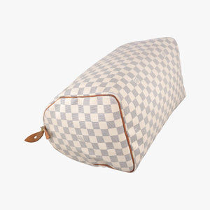 Pre-owned Louis Vuitton Speedy 35 Azur Damier Canvas N41535 shoulderbag | stylenewstar