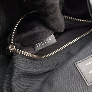 Pre-owned Louis Vuitton ChristopherPM Graphite Coated Canvas × Leather N41379 backpack/rucksack | stylenewstar