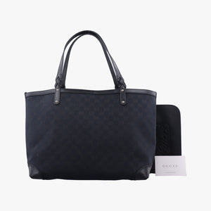Vintage Gucci GG Craft Black canvas 247209 handbag | stylenewstar