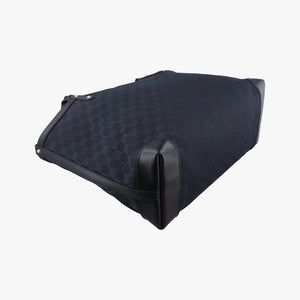 Vintage Gucci GG Craft Black canvas 247209 handbag | stylenewstar