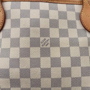 Vintage Louis Vuitton Neverfull MM Azur Damier Canvas N51107 shoulderbag | stylenewstar