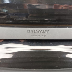 Vintage Delvaux Brillant Black x white Plastic shoulderbag | stylenewstar