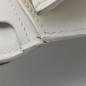 Vintage Delvaux Brillant White Leather shoulderbag | stylenewstar