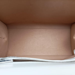 Vintage Delvaux Brillant White Leather shoulderbag | stylenewstar