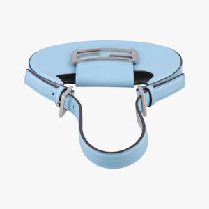 Pre-owned Fendi Cookie Mini Blue Leather 8BS065 handbag | stylenewstar