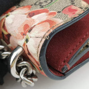 Secondhand Gucci Dionysus beige×red×multicolor PVC coated canvas × suede 421970 shoulderbag | stylenewstar
