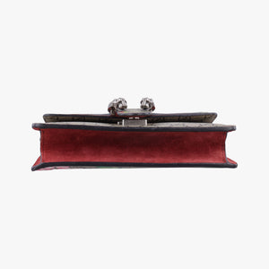 Secondhand Gucci Dionysus beige×red×multicolor PVC coated canvas × suede 421970 shoulderbag | stylenewstar