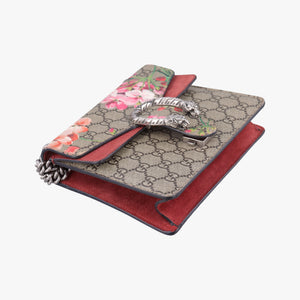 Secondhand Gucci Dionysus beige×red×multicolor PVC coated canvas × suede 421970 shoulderbag | stylenewstar