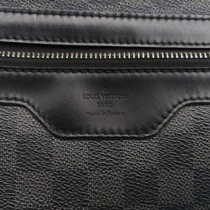 Pre-owned Louis Vuitton DANIEL MM Noir Damier GRAPHITE N58029 shoulderbag | stylenewstar