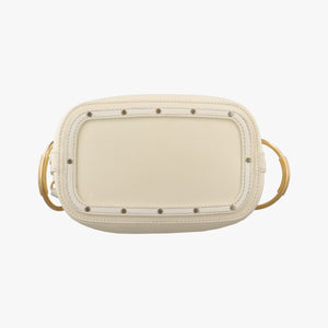 Pre-owned Chloe ROY White Leather handbag | stylenewstar