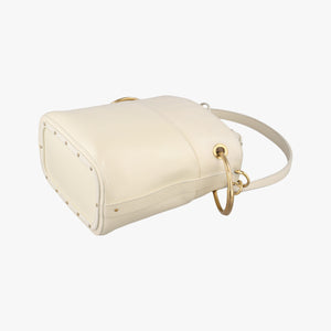 Pre-owned Chloe ROY White Leather handbag | stylenewstar