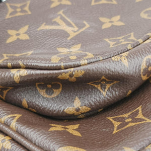 Pre-owned Louis Vuitton MULTI POCHETTE ACCESSOIRES MARRON×ROSE CLAIRE Monogram Canvas M44840 shoulderbag | stylenewstar