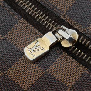 Secondhand Louis Vuitton BROOKLYN MM EBENE Damier Canvas N51211 shoulderbag | stylenewstar