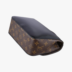 Pre-owned Louis Vuitton Cherrywood BB brown×black Monogram Canvas×Vernis M51953 shoulderbag | stylenewstar