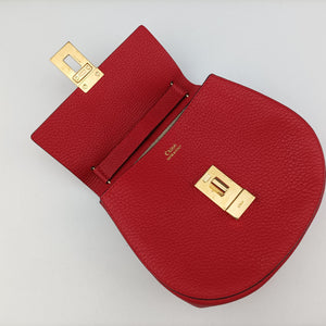 Pre-owned Chloe DREW Red Leather shoulderbag | stylenewstar