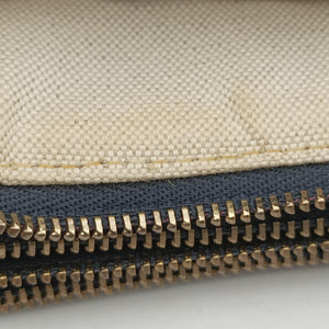 Pre-owned Christian Dior Saddle Navy×Gray Jacquard shoulderbag | stylenewstar