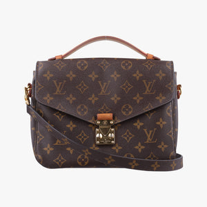 Pre-owned Louis Vuitton Pochette Metis MM Brown Monogram Canvas M44875 shoulderbag | stylenewstar