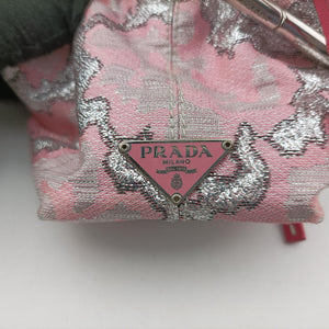 Pre-owned Prada Brocade Pink Silk handbag | stylenewstar